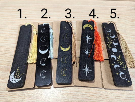 Handmade Resin Bookmarks - large